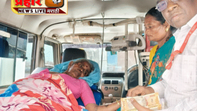 Photo of रायखोडची आजारी महिला पैशासाठी थेट रुग्णवाहिकेतून आली भोकरच्या पोस्ट कार्यालयात…