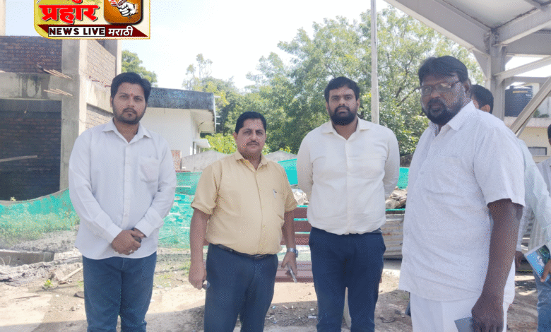 Photo of अमृत भारत स्थानक योजनेंतर्गत होत असलेल्या भोकर रेल्वे स्थानकाचे काम प्रगतीपथावर-अपुर्व वशिष्ठ