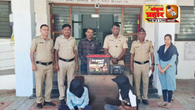 Photo of भोकर पोलीसांनी १ लाख ४ हजार रुपयाच्या मुद्देमालासह बॅटरी चोरांच्या आवळल्या मुसक्या